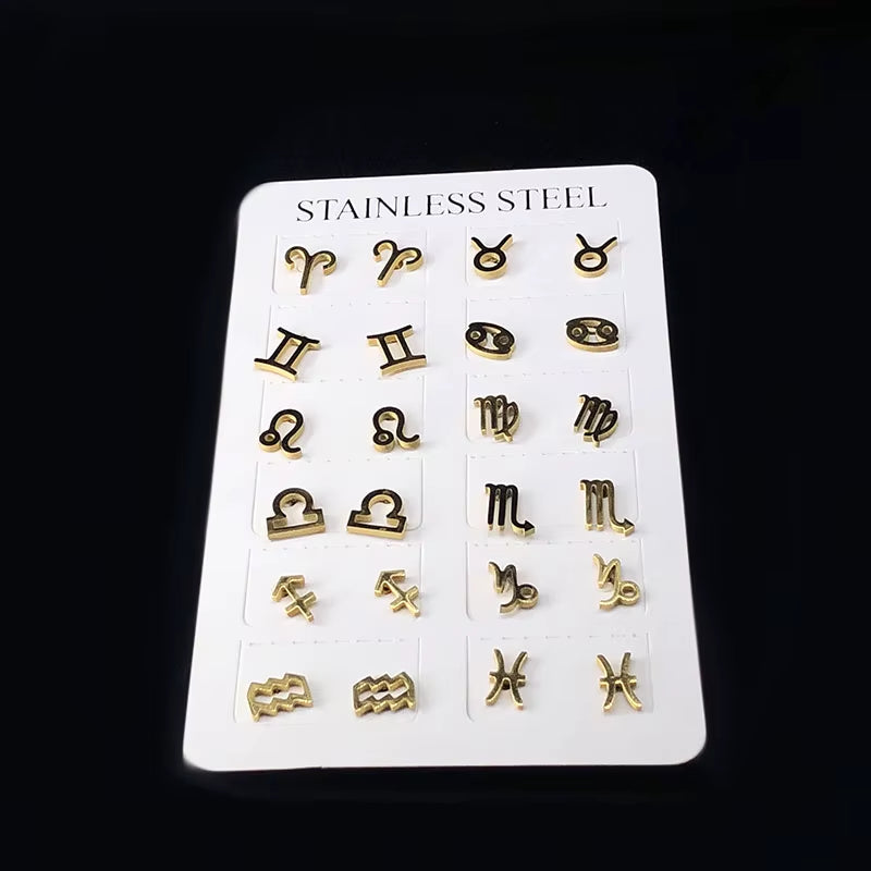 Fashion Statement Earrings 2020 Geometric round Earrings for Women Stainless Steel Earrings Stud Earrings Modern Female Jewelry