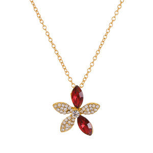 Wave Pendant Clavicle Necklace