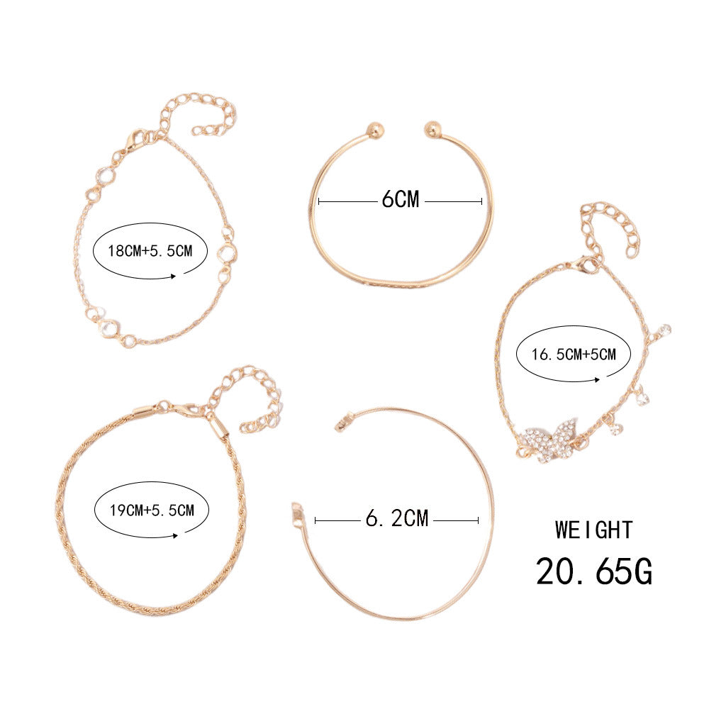 Butterfly Bracelet Set