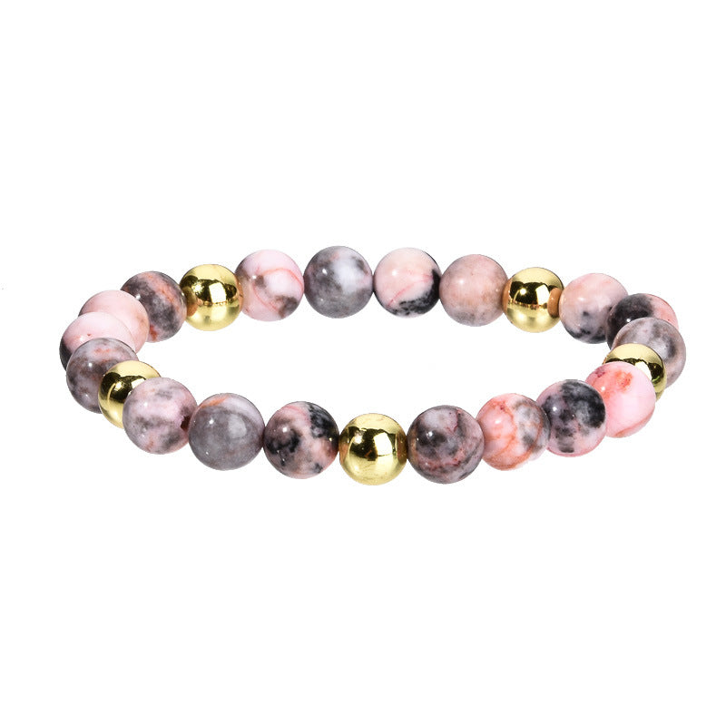 Mixed Gemstone Beaded Bracelet