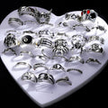 Punk Skull Ring Set (35-Piece)
