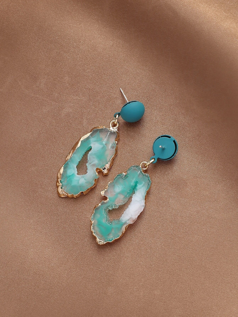 Andkiss Resin Drop Earrings