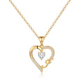 Personalized Initial Heart Necklace