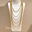 Gold Stainless Steel Chain Necklace
