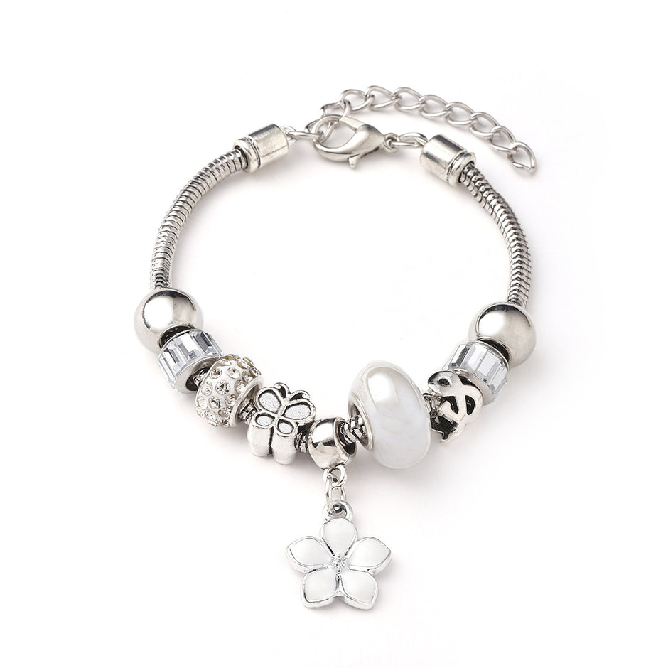 Colorful Crystal Bead Bracelet