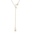 Fashion Simple Moon Star Necklace