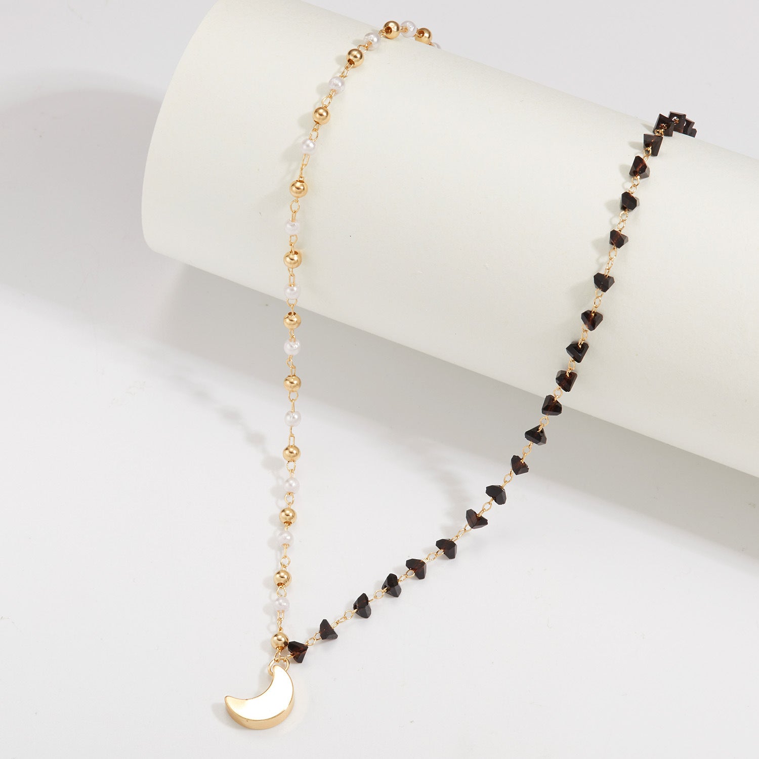 Pearl & Crystal Bead Bracelet