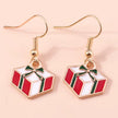Cute Colorful Christmas Tree Drop Earrings for Women Festival Christmas Dangle Earrings Girls Party Jewelry Gifts