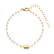 Pearl & Crystal Bead Bracelet
