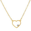 Wave Pendant Clavicle Necklace
