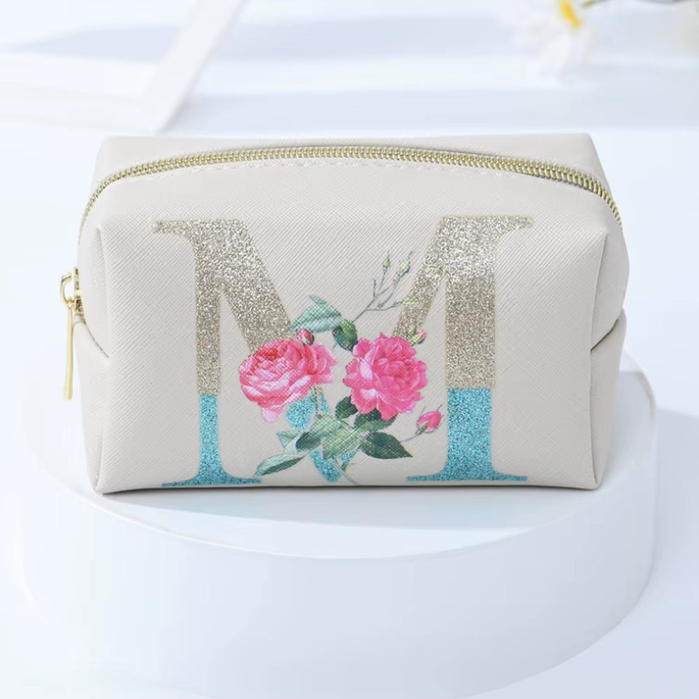 New Instagram Portable Fashion Travel Wash Bag Cute Image and Text Large Capacity Skincare Makeup Bag, Travel Women'S Accessorie