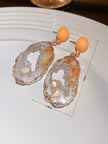 Andkiss Resin Drop Earrings