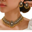 Peacock Teardrop Jewelry Set - Necklace & Earrings