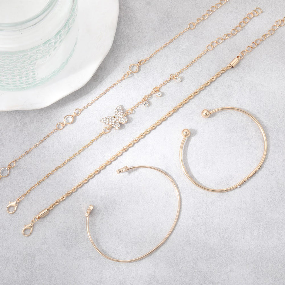 Butterfly Bracelet Set